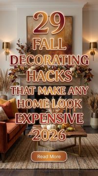 29 Fall Decorating Hacks That Make Any Home Look Expensive 2026 | Luxury Style on a Budget