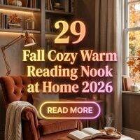 29 Simple Ideas to Create a Fall Cozy Warm Reading Nook at Home 2026
