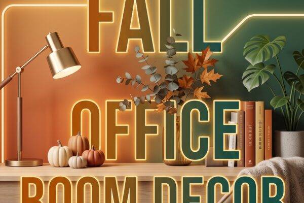 30 Fall Office Room Decor Ideas 2026 for Homes | Create a Stylish & Creative Workspace