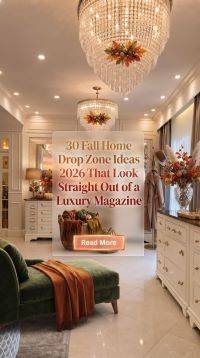 30 Fall Home Drop Zone Ideas 2026 for Homes | Luxury Entryway Organization Inspiration
