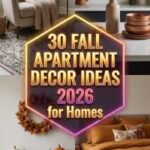 30 Fall Apartment Decor Ideas 2026 for Homes | Maximize Small Spaces with Style