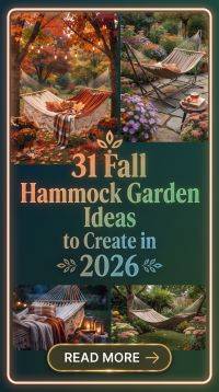 31 Fall Hammock Garden Ideas 2026 for Homes Outdoor Backyard Design & Landscape Inspiration