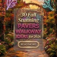 30 Fall Stunning Pavers Walkway Ideas 2026 for Homes | Transform Your Home's Curb Appeal