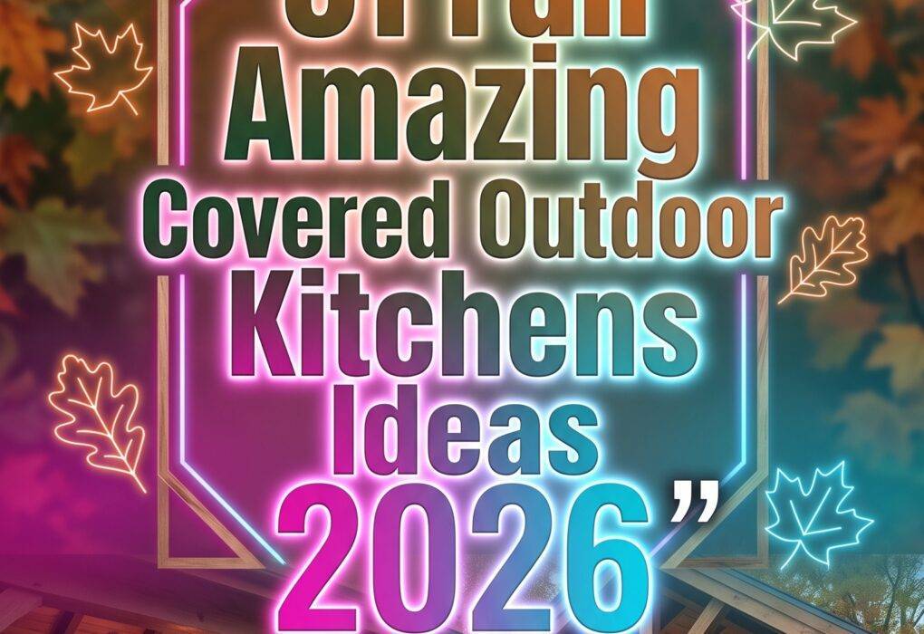 31 Fall Amazing Covered Outdoor Kitchens Ideas 2026 for Homes | Stylish Backyard Cooking Spaces