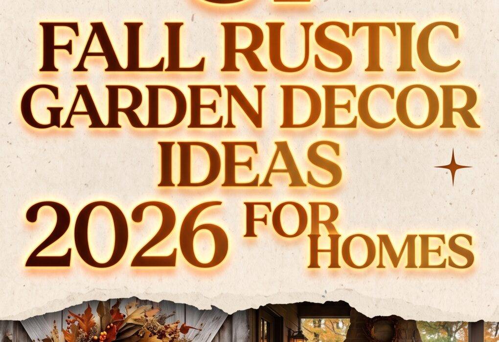 31 Fall Rustic Garden Decor Ideas 2026 for Homes | Transform Backyards Naturally