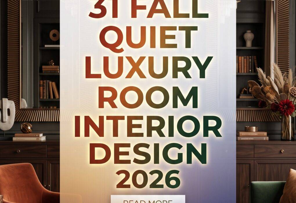 31 Fall Quiet Luxury Room Interior Design Ideas 2026 for Homes | Elevate Your Space with Timeless Style