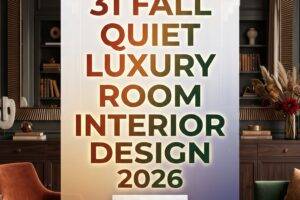 31 Fall Quiet Luxury Room Interior Design Ideas 2026 for Homes | Elevate Your Space with Timeless Style
