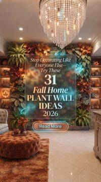 31 Fall Home Plant Wall Ideas 2026 for Homes | Stop Decorating Like Everyone Else