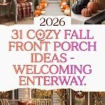 31 Cozy Fall Front Porch Ideas 2026 for Homes | Create the Most Welcoming Entryway