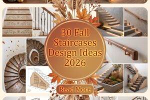 30 Fall Staircases Design Ideas 2026 for Homes | Transform Your Home with Modern Style
