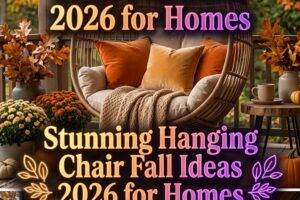 29 Stunning Hanging Chair Fall Ideas 2026 for Homes | Elevate Your Home & Outdoor Living
