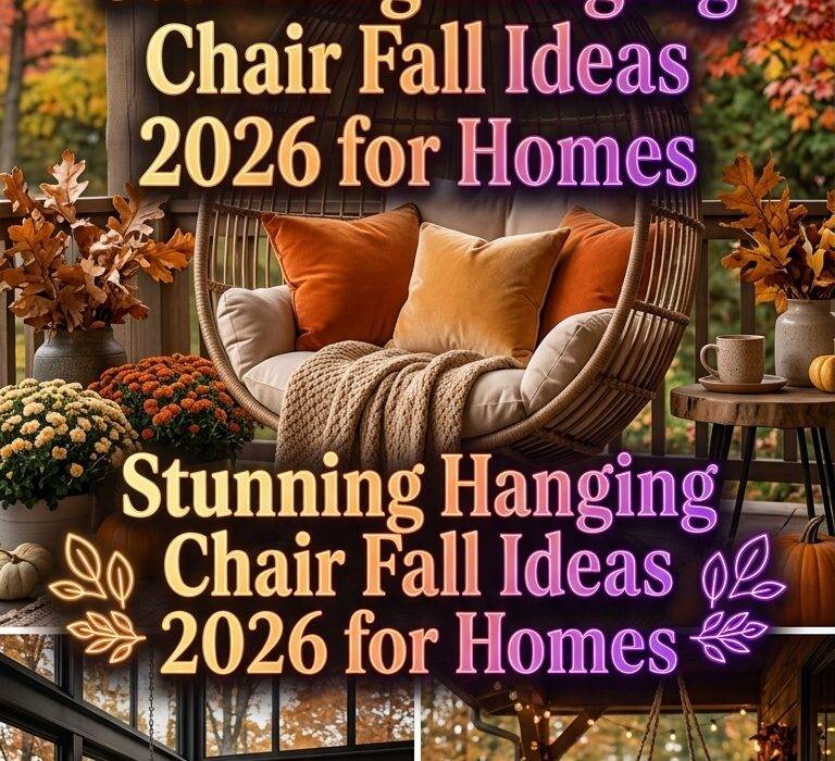 29 Stunning Hanging Chair Fall Ideas 2026 for Homes | Elevate Your Home & Outdoor Living