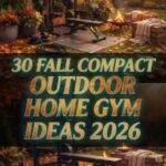30 Fall Compact Outdoor Home Gym Ideas 2026 for Homes | Small Yard & Patio Fitness Inspiration