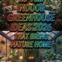 The Secret Behind Every Beautiful Home Is These 29 Fall Indoor Greenhouse Ideas 2026 for Homes
