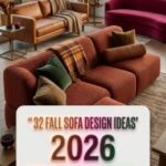 32 Fall Sofa Design Ideas 2026 That Will Transform Your Living Room | Modern Seating, Cozy Fabrics & Elegant Autumn Styling