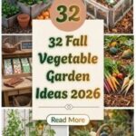32 Fall Vegetable Garden Ideas 2026 That Save Space and Still Give You a Big Harvest | Vertical Growing & Productive Small Gardens