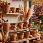 32 Fall Hand-Painted Terracotta Pots for Your Home and Patio 2026 | Warm Colors & Beautiful DIY Garden Decor
