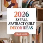 32 Fall Abstract Quilts 2026 | How Modern Textile Art Brings Bold Patterns & Contemporary Warmth Into Home Design