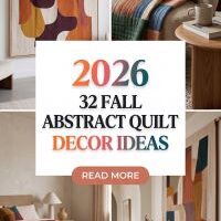 32 Fall Abstract Quilts 2026 | How Modern Textile Art Brings Bold Patterns & Contemporary Warmth Into Home Design