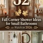 32 Fall Corner Shower Ideas for Small Bathrooms 2026 | Smart Space-Saving Designs You Need to See
