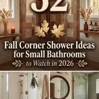 32 Fall Corner Shower Ideas for Small Bathrooms 2026 | Smart Space-Saving Designs You Need to See