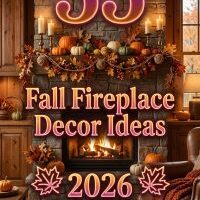 33 Fall Fireplace Decor Ideas 2026 for Homes | Instantly Elevate Your Living Room with Cozy Style