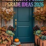 33 How to Upgrade Your Front Porch for the Perfect Fall Vibe 2026 | Cozy Seating, Autumn Florals, Pumpkins & Welcoming Curb Appeal