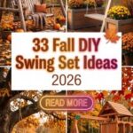 33 Fall DIY Swing Set Ideas at Home 2026 That Transform Yards Without Draining Your Wallet | Budget-Friendly Wooden Swings & Fun Backyard Designs