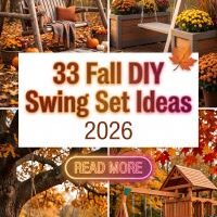 33 Fall DIY Swing Set Ideas at Home 2026 That Transform Yards Without Draining Your Wallet | Budget-Friendly Wooden Swings & Fun Backyard Designs