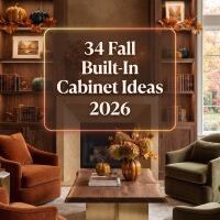 34 Fall Built-In Cabinet Ideas 2026 for Homes | Custom Luxury Storage That Elevates Every Room