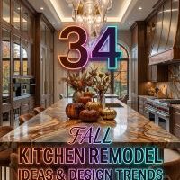34 Beautiful Fall Kitchen Remodel Ideas & Design Trends 2026–2027 for Homes | Luxury Kitchens You'll Love
