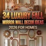 34 Luxury Fall Mirror Wall Decor Ideas 2026 for Homes | Bright, Modern & Elegant Room Transformations