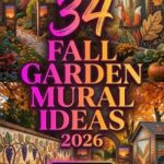 34 Fall Garden Murals 2026 | Storytelling Landscapes, Botanical Art, Whimsical Scenes & Creative Outdoor Wall Transformations