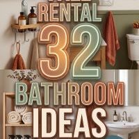 32 Fall Rental Bathroom Ideas 2026 for Creating a Cozy, Stylish, Warm, and Welcoming Bathroom Without Permanent Changes or Expensive Renovations