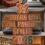 32 Fall Wall Paneling Ideas 2026 for Creating Warm and Elegant Interiors With Wood Rustic Accents and Modern Seasonal Design Trends