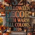 How to Mix Halloween Decor With Warm Fall Colors in a Modern Home Using 32 Cozy Ideas 2026