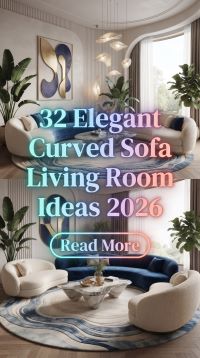How to Upgrade Your Living Room With 32 Stylish Curved Sofa Ideas 2026