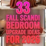 How to Upgrade Your Fall Scandi Bedroom With 33 Cozy Nordic Ideas for a Warm Minimalist Retreat 2026