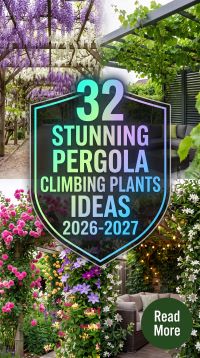 32 On-Trend Pergola Climbing Plant Ideas for a Lush, Modern and Stunning Outdoor Retreat 2026-2027