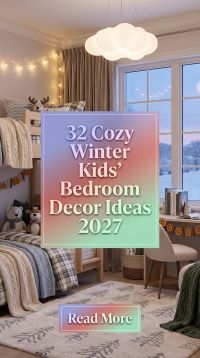 32 Winter Small Bedroom Ideas for Kids That Turn Limited Space Into a Cute, Cozy and Super-Practical Little Retreat 2027