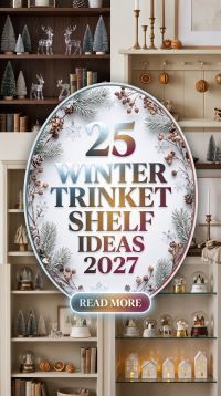 25 Winter Trinket Shelf Ideas 2027 to Create a Cozy, Stylish Display for Your Favorite Treasures