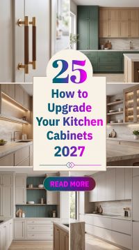 25 How to Upgrade Your Kitchen in 2027 With Standard Cabinet Sizes and Dimensions by Adding Affordable Hardware, Fresh Cabinet Accessories and Stylish Finishing Details for a Modern Kitchen Makeover Under $100