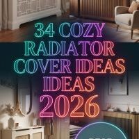 34 Fall Radiator Cover Ideas for 2026 Featuring Stylish Built-In Designs and Beautiful Ways to Turn an Everyday Radiator Into a Functional and Elegant Part of Your Home Decor