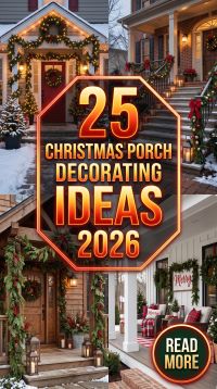 What Are the Best 25 Christmas Porch Decorating Ideas for 2026 to Create a Welcoming Entry Guests Notice First?