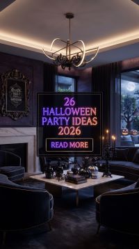 26 Halloween Party Ideas 2026 That Turn Your Celebration Into a Spooktacular Night With Creepy Decor, Fun Games, Creative Costumes, Haunted Treats and Unforgettable Party Activities