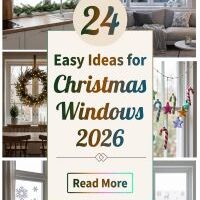 How to Decorate Windows for Christmas in 2026 With 24 Easy, Beautiful Ideas Using Fairy Lights, Garlands, Wreaths, Snowy Accents, Candles and Festive Window Displays