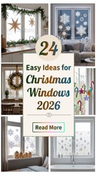 How to Decorate Windows for Christmas in 2026 With 24 Easy, Beautiful Ideas Using Fairy Lights, Garlands, Wreaths, Snowy Accents, Candles and Festive Window Displays