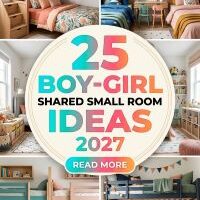 How Can You Make 25 Small Boy-Girl Shared Room Stylish in 2027 With Smart Storage, Separate Personal Zones, Space-Saving Beds and Creative Decor?
