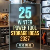 Which Power Tool Storage 25 Ideas Will Keep Your Workshop Organized This Winter?