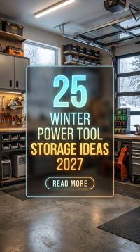Which Power Tool Storage 25 Ideas Will Keep Your Workshop Organized This Winter?